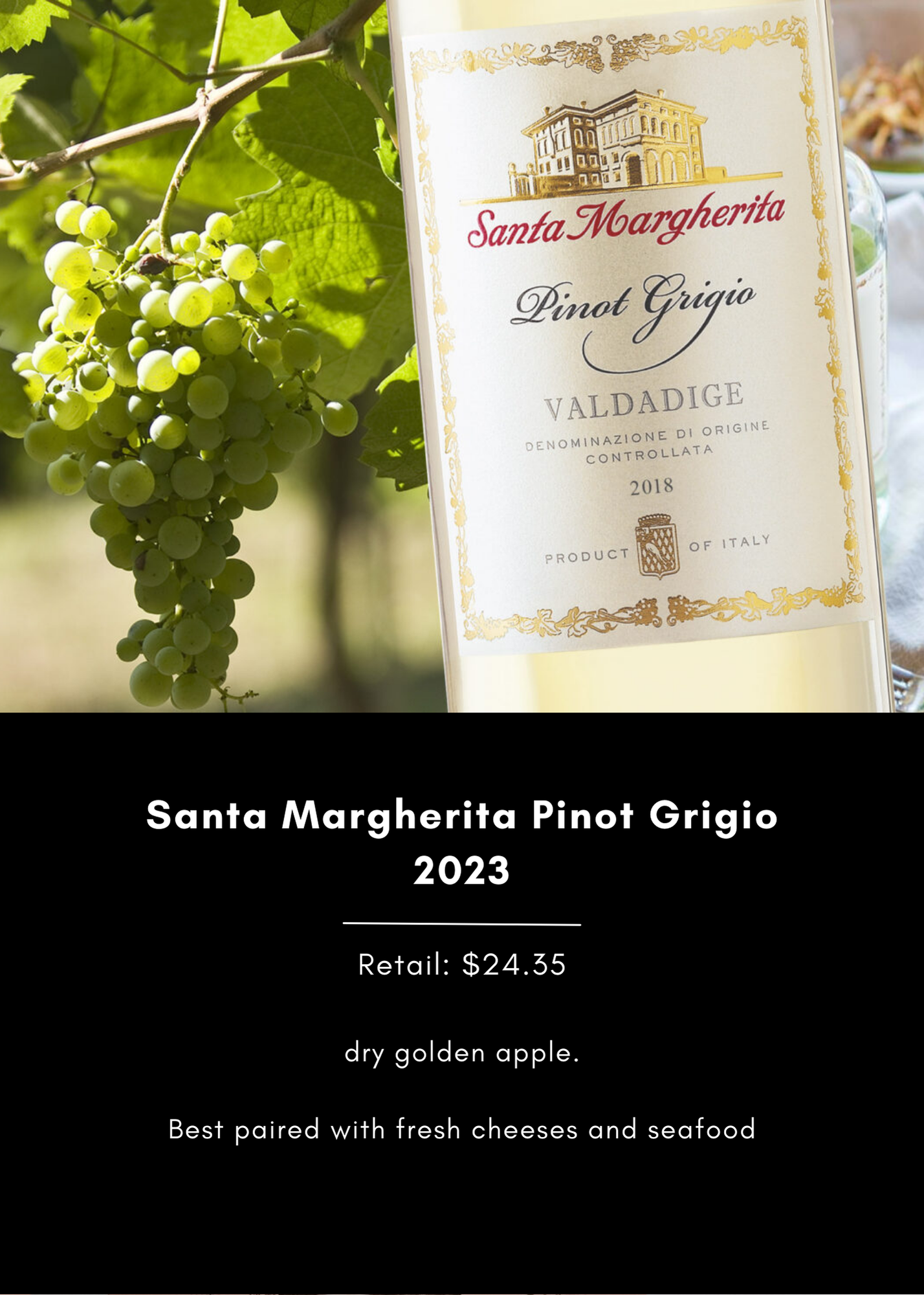 Santa Margherita Pinot Grigio 2023